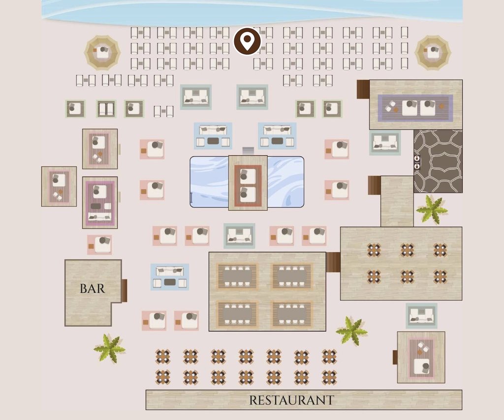 taboo tulum table map